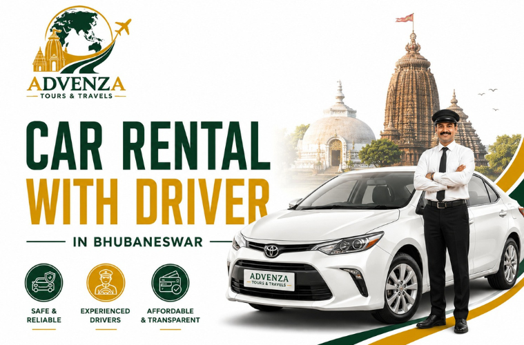 Best Car Rental with Driver in Bhubaneswar, Odisha